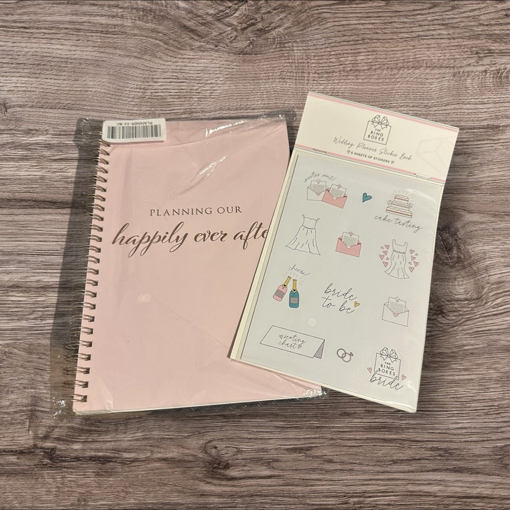 Happily Ever After Planner with Stickers - Picture 3 of 3